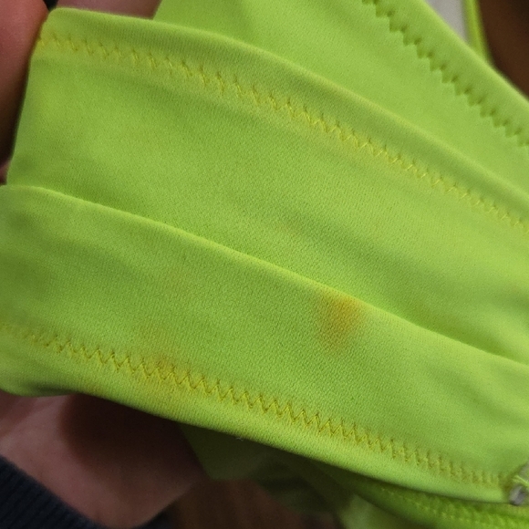 Victoria's Secret Bright Green Bandeau Bikini Matching Bottom Size M / 34C - Picture 5 of 5